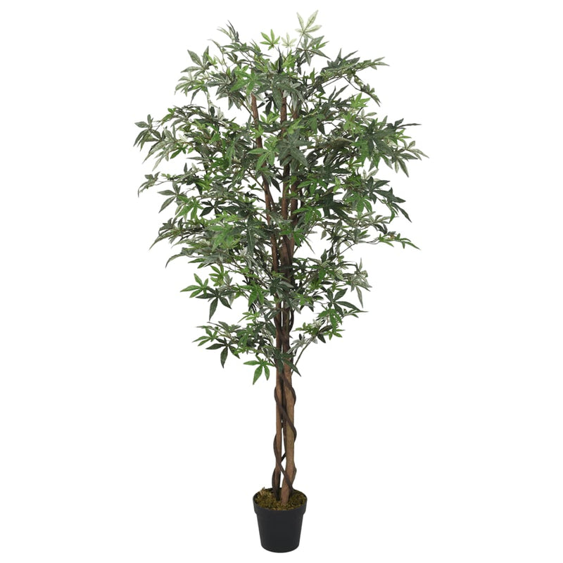 ギャラリービューアに画像をロードする, Vidaxl kunstplant esdoornboom 224 bladeren 80 cm groen