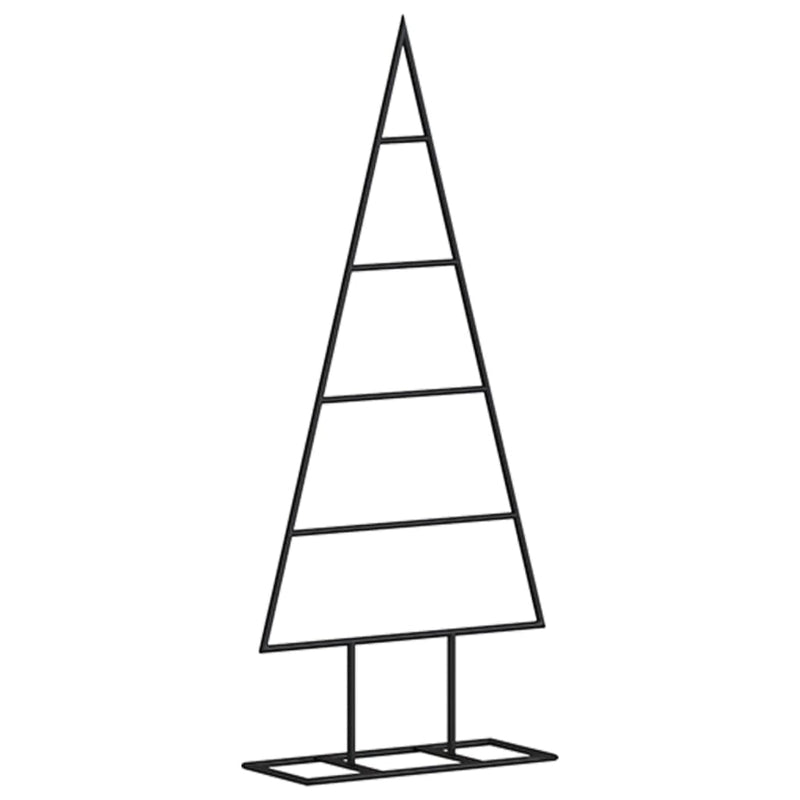 Load image into Gallery viewer, Vidaxl kerstdecoratie kerstboom 60 cm metaal zwart