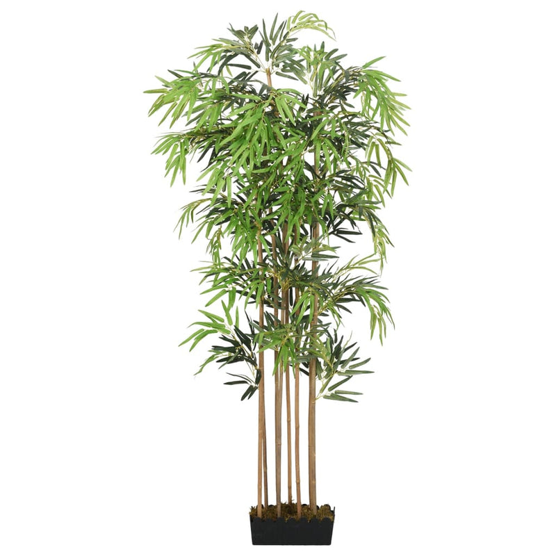Load image into Gallery viewer, Vidaxl kunstplant bamboe 1605 bladeren 180 cm groen