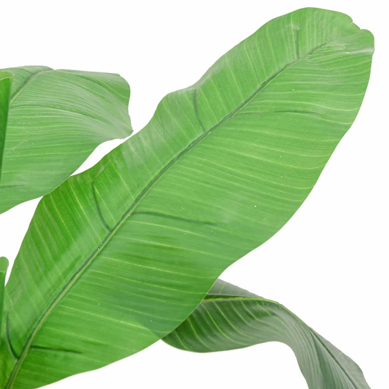 Load image into Gallery viewer, Vidaxl kunstplant bananenboom 9 bladeren 120 cm groen