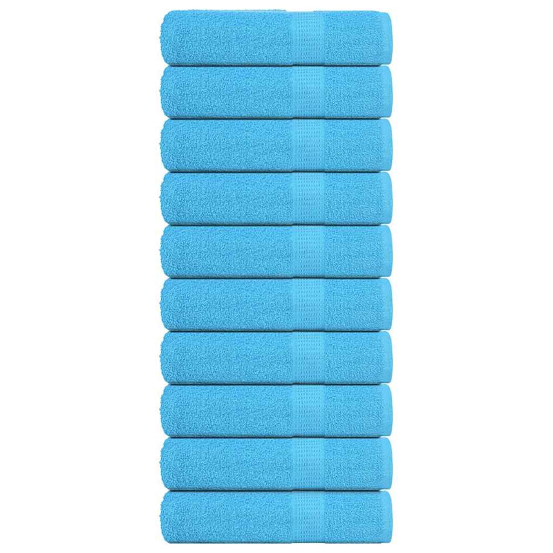 Load image into Gallery viewer, Vidaxl handdoeken frogn 10 st 50x100 cm 360 g m² turquoise