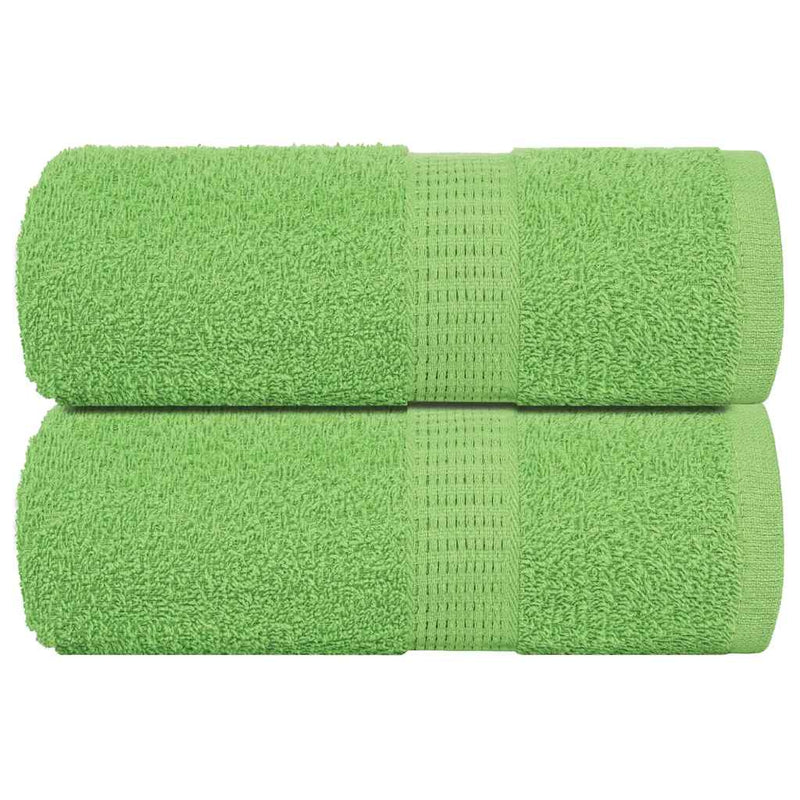 Load image into Gallery viewer, Vidaxl washandjes frogn 2 st 30x30 cm 360 g m² appelgroen