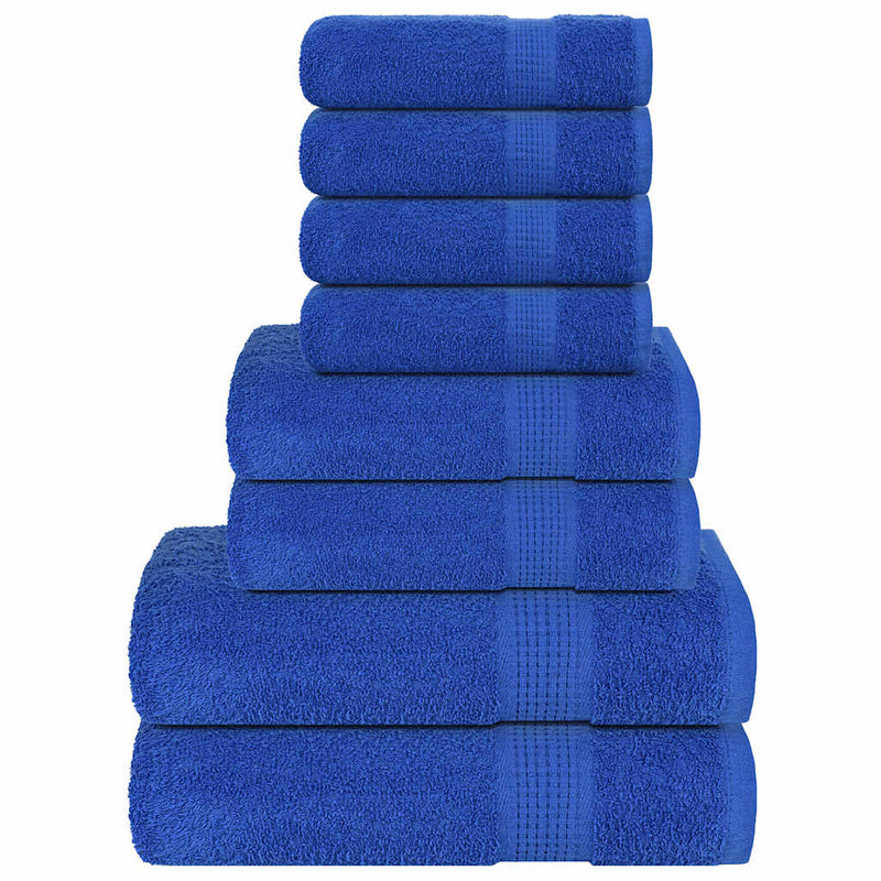 Load image into Gallery viewer, Vidaxl 8-delige handdoekenset frogn 360 g m² blauw