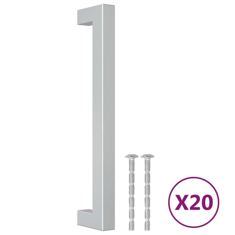 Load image into Gallery viewer, Vidaxl handvatten 20 st 160 mm roestvrij staal zilverkleurig