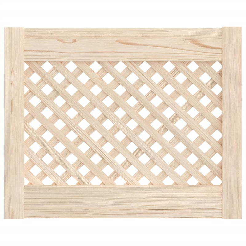 Load image into Gallery viewer, Vidaxl kastdeuren met latwerk 2 st 49,5x39,5 cm massief grenenhout