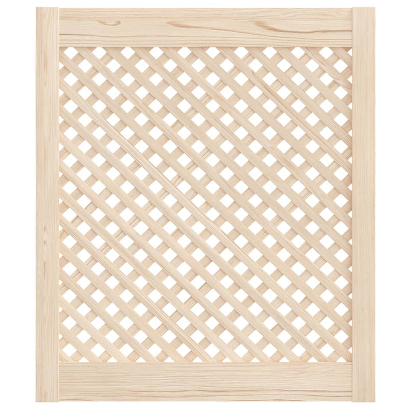 Afbeelding laden in galerijviewer, Vidaxl kastdeuren met latwerk 2 st 59,5x69 cm massief grenenhout