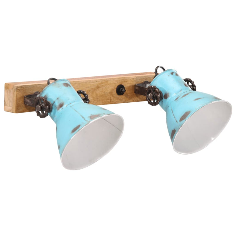 Load image into Gallery viewer, Vidaxl wandlamp 25 w e27 45x25 cm verweerd blauw