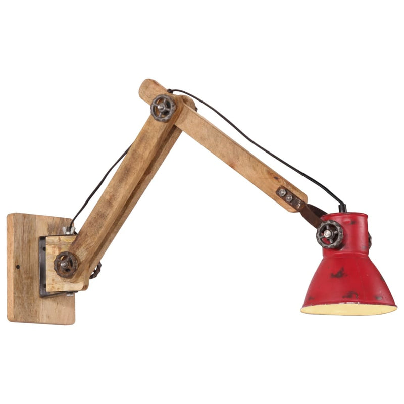 Load image into Gallery viewer, Vidaxl wandlamp 25 w e27 96x15x20 cm verweerd rood