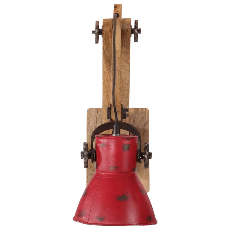 Load image into Gallery viewer, Vidaxl wandlamp 25 w e27 96x15x20 cm verweerd rood