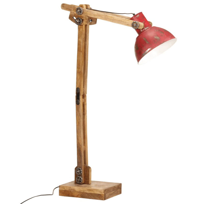 Load image into Gallery viewer, VidaXL Vloerlamp 25 W E27 33x25x130-150 cm verweerd rood