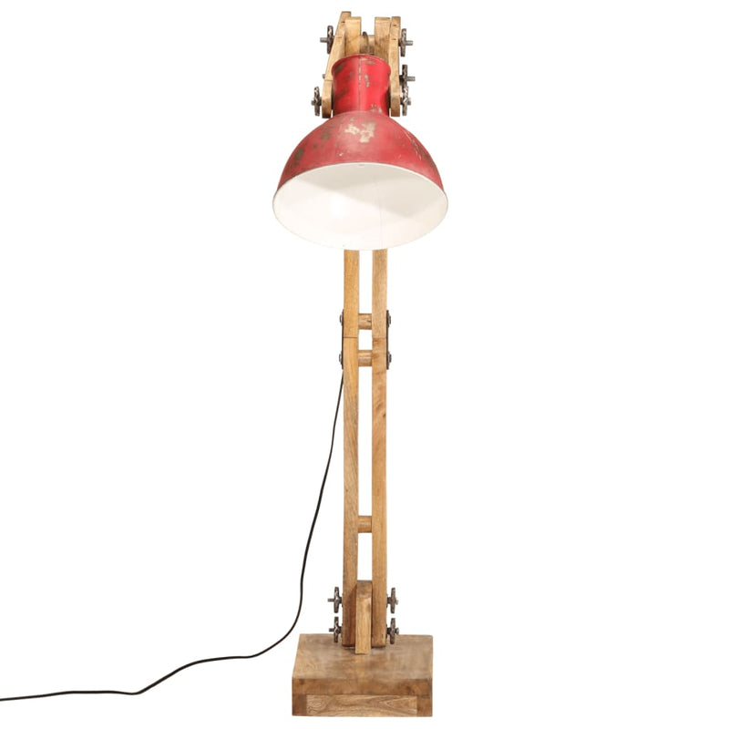 Load image into Gallery viewer, VidaXL Vloerlamp 25 W E27 33x25x130-150 cm verweerd rood