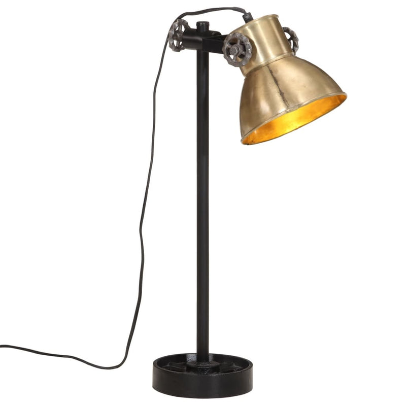 Load image into Gallery viewer, Vidaxl bureaulamp 25 w e27 15x15x55 cm antiek messing
