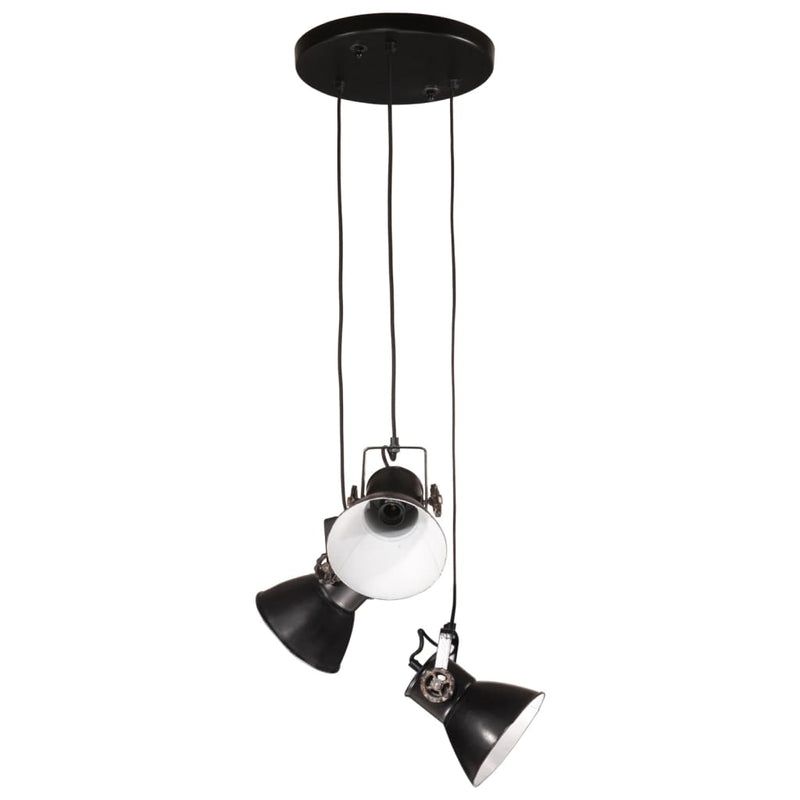 Load image into Gallery viewer, Vidaxl hanglamp 25 w e27 30x30x100 cm zwart