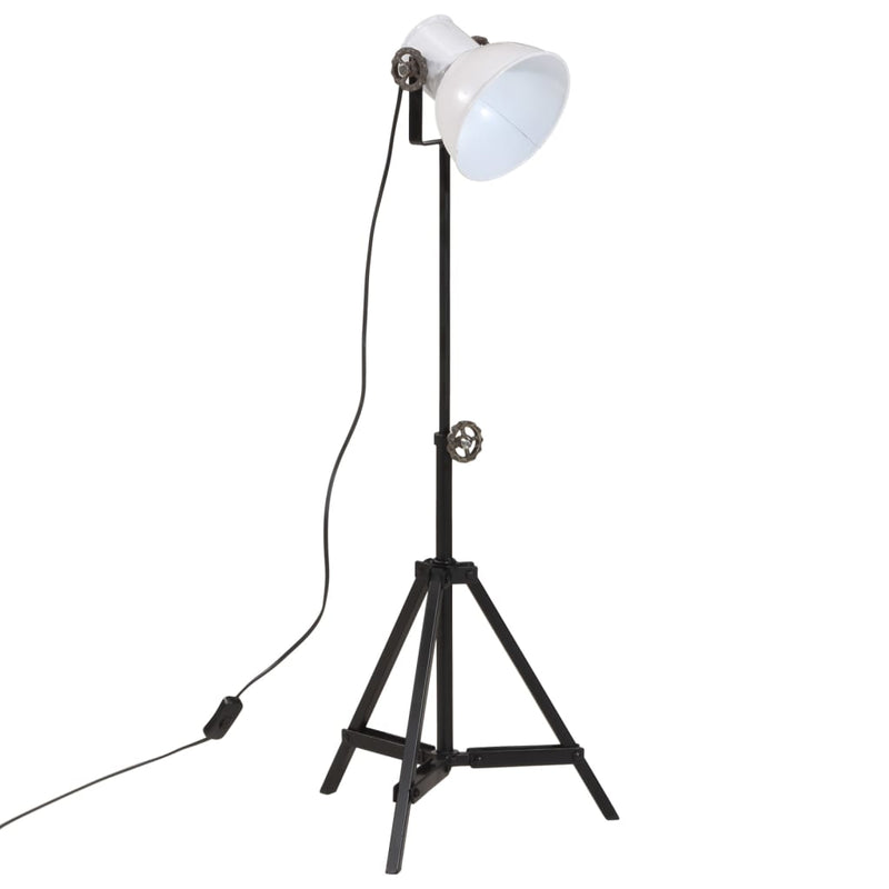 Load image into Gallery viewer, Vidaxl vloerlamp 25 w e27 35x35x65 95 cm wit