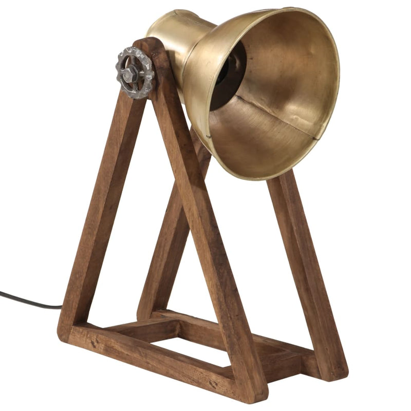 Load image into Gallery viewer, Vidaxl bureaulamp 25 w e27 30x17x40 cm antiek messingkleurig