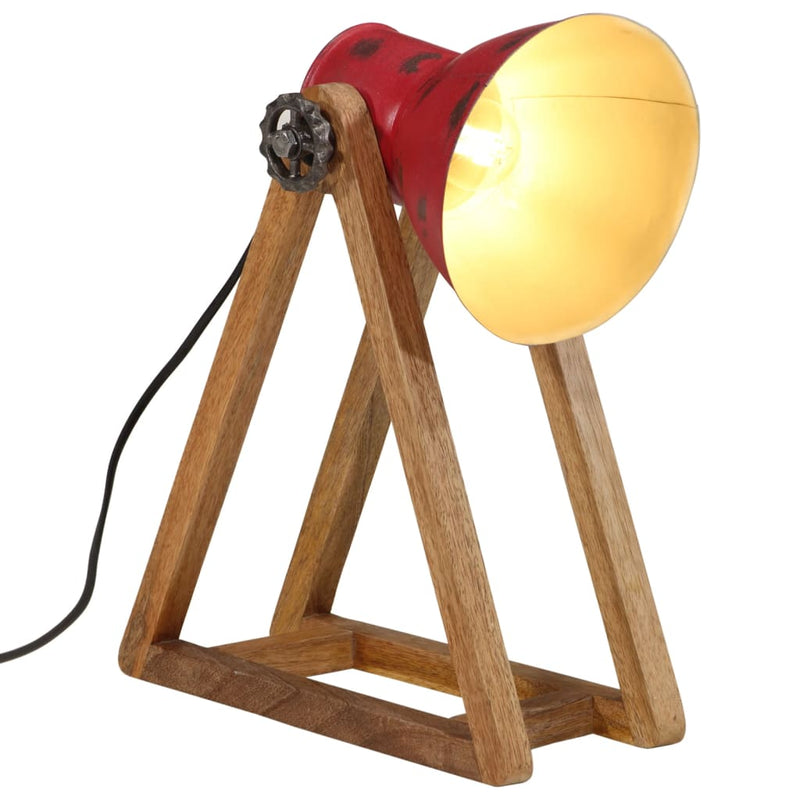 Load image into Gallery viewer, Vidaxl bureaulamp 25 w e27 30x17x40 cm verweerd rood