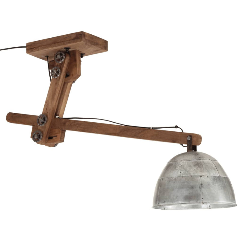 Load image into Gallery viewer, Vidaxl plafondlamp 25 w e27 105x30x65-108 cm vintage zilverkleurig