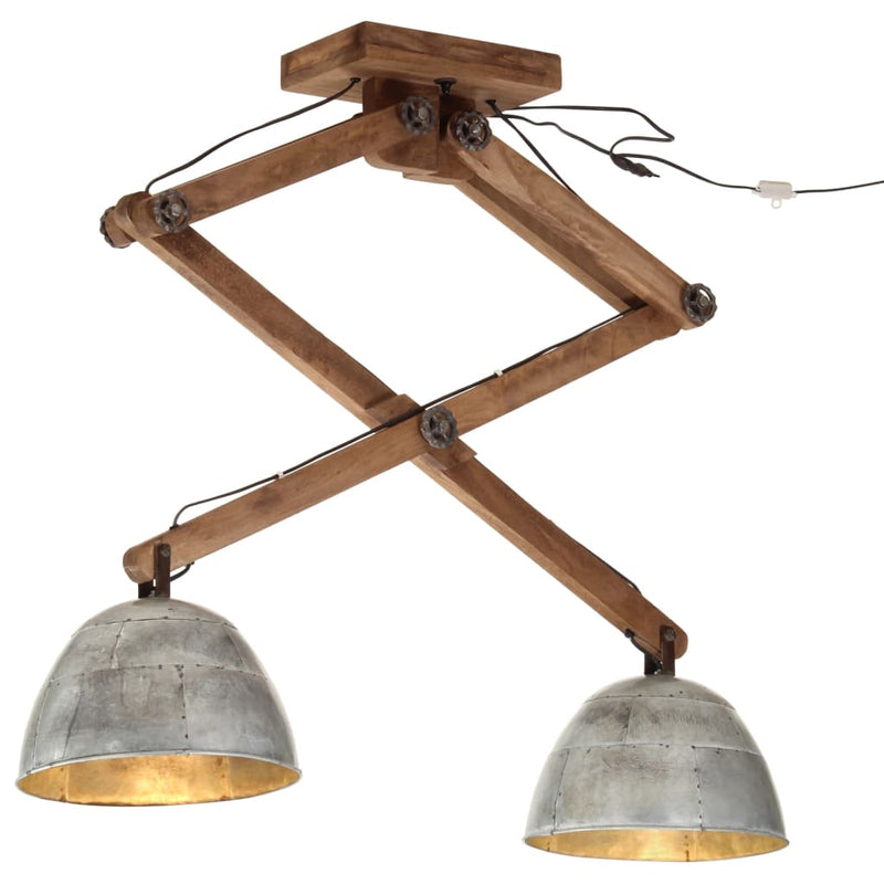 Load image into Gallery viewer, Vidaxl plafondlamp 25 w e27 29x18x85 cm vintage zilverkleurig