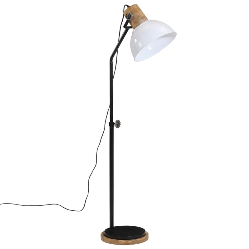 Load image into Gallery viewer, Vidaxl vloerlamp 25 w e27 30x30x100-150 cm wit
