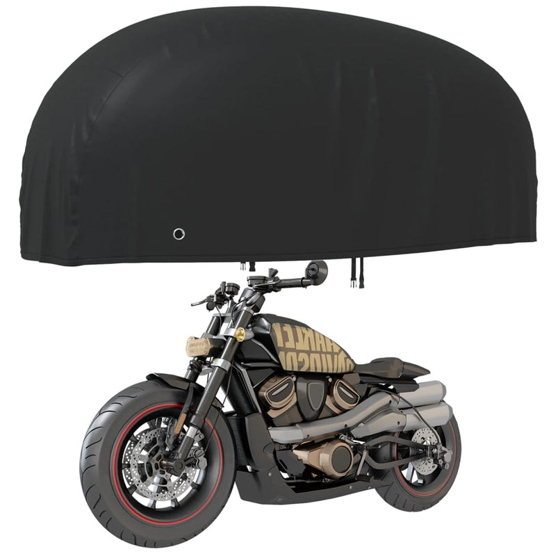 Load image into Gallery viewer, Vidaxl motorhoes 245x105x125 cm 210d oxford zwart