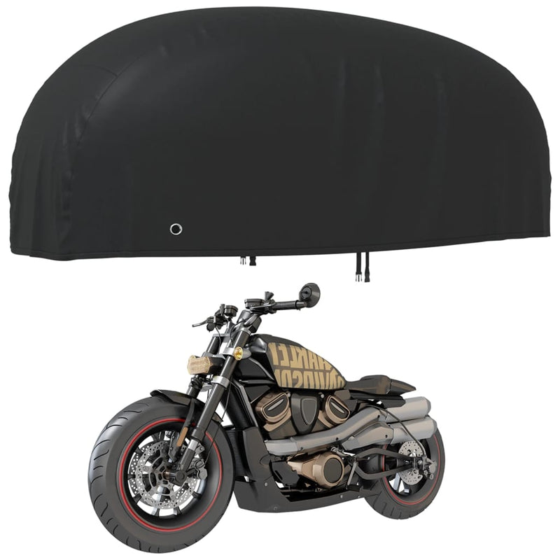 Load image into Gallery viewer, Vidaxl motorhoes 295x110x140 cm 210d oxford zwart