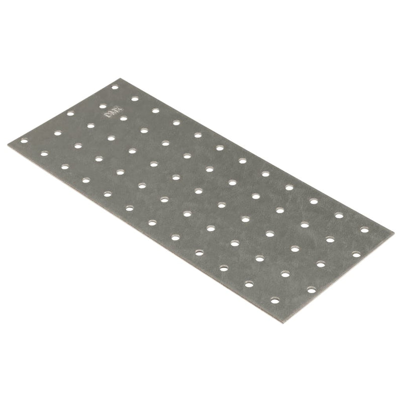 Afbeelding laden in galerijviewer, Vidaxl platen geperforeerd 20 st 2 mm 240x100 mm gegalvaniseerd staal