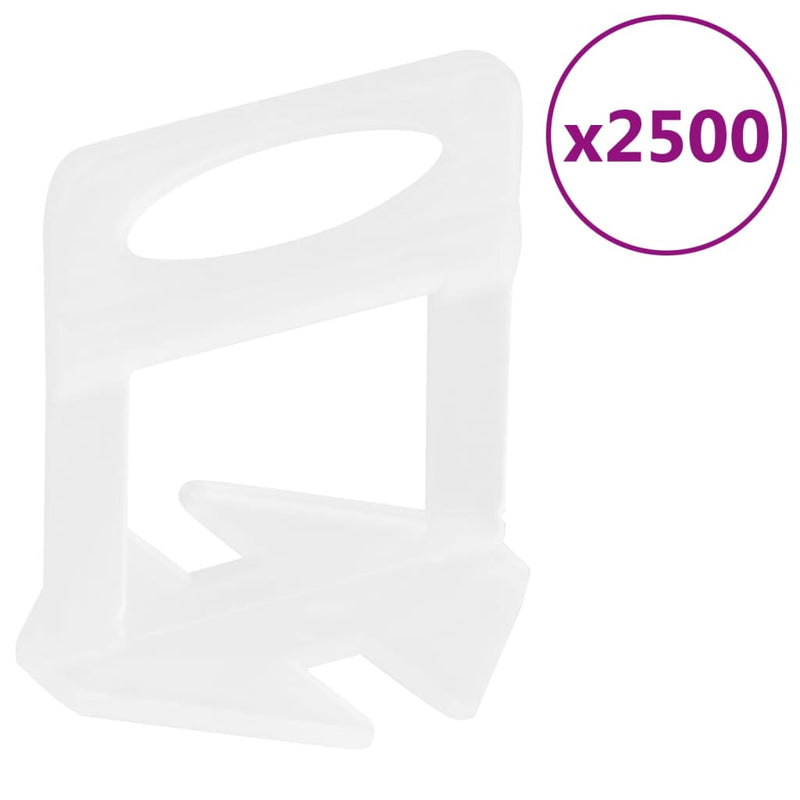 Load image into Gallery viewer, Vidaxl nivelleerklemmen voor tegels 2500 st 1,5 mm