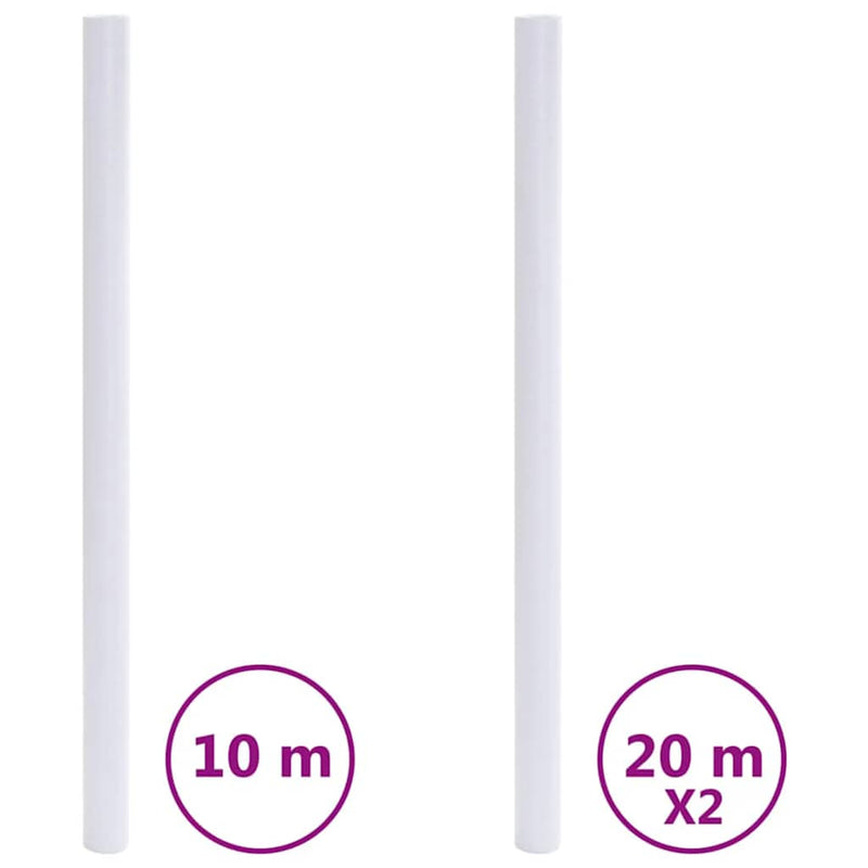 Afbeelding laden in galerijviewer, Vidaxl raamfolies mat pvc wit