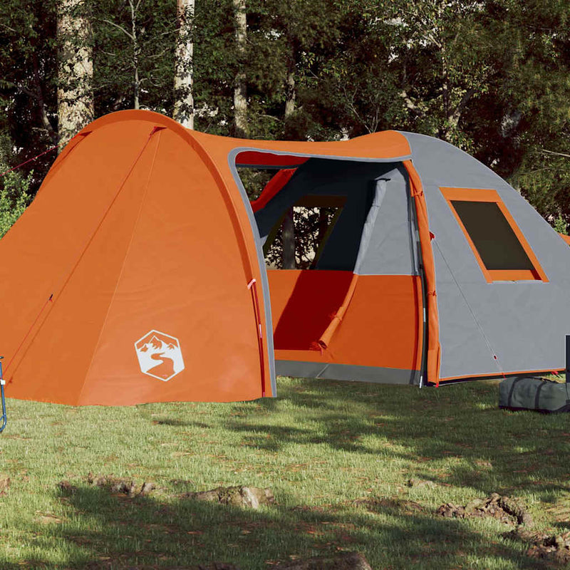 Load image into Gallery viewer, Vidaxl koepeltent 6-persoons waterdicht oranje