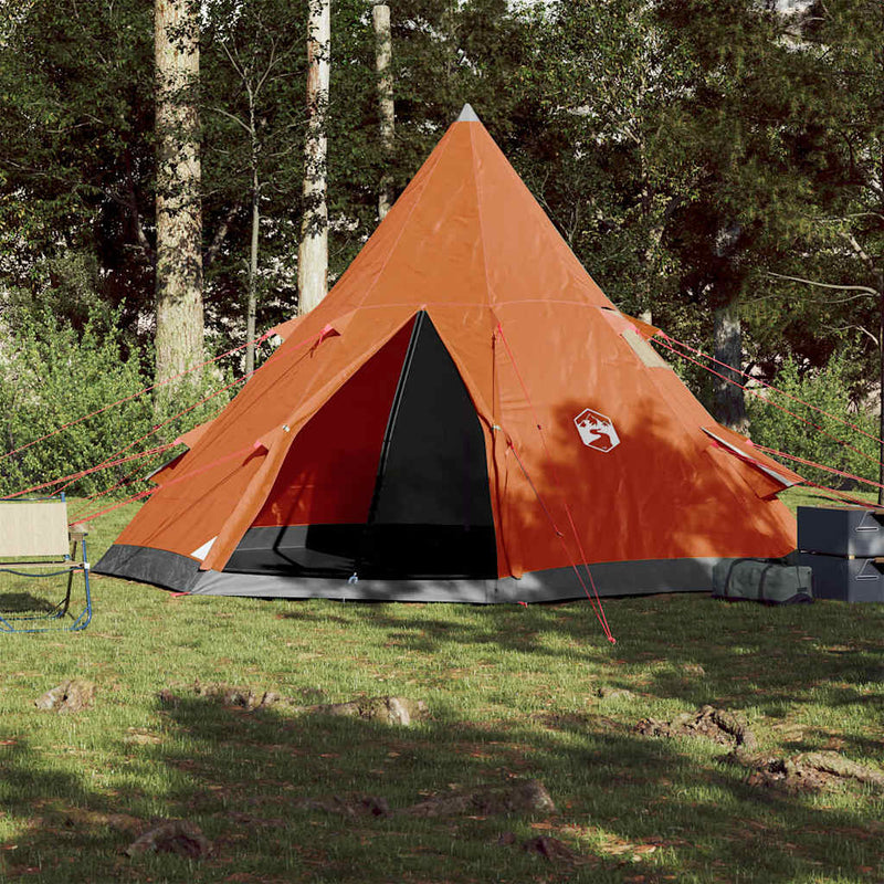 Load image into Gallery viewer, Vidaxl tipitent 4-persoons waterdicht oranje