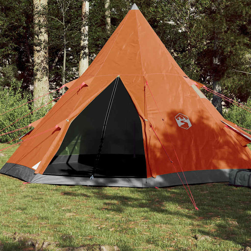 Load image into Gallery viewer, Vidaxl tipitent 4-persoons waterdicht oranje