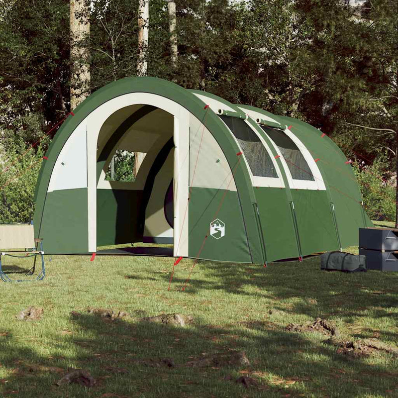 Load image into Gallery viewer, Vidaxl tunneltent 4-persoons waterdicht groen