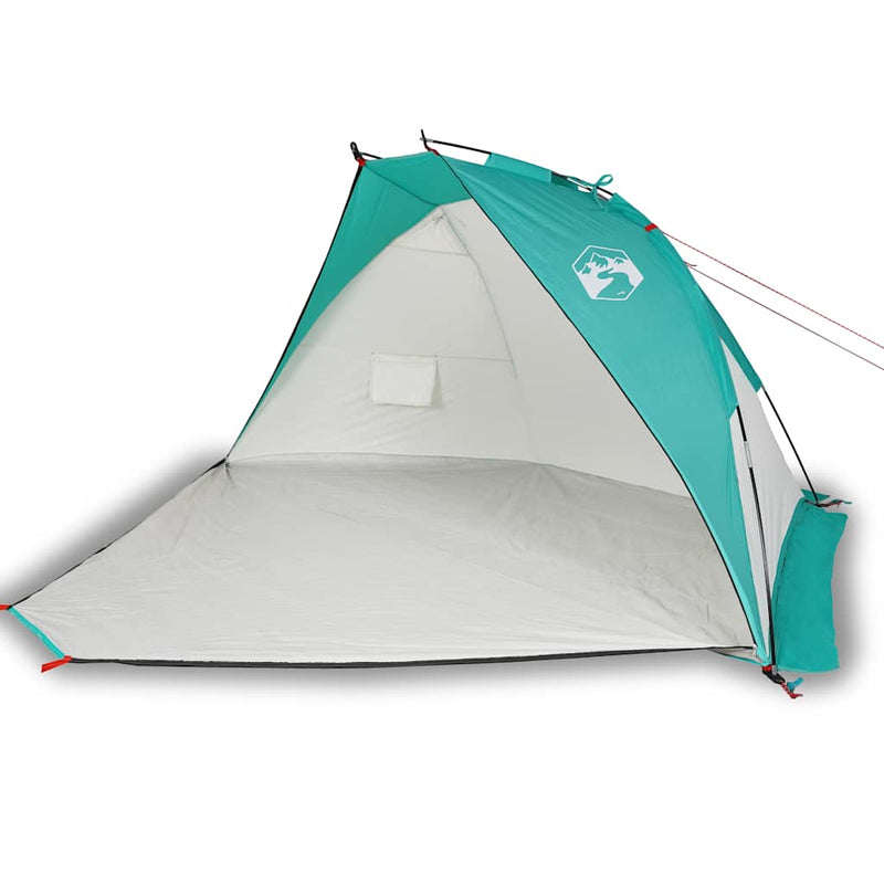 Load image into Gallery viewer, Vidaxl strandtent 268x223x125 cm 185t polyester zeegroen