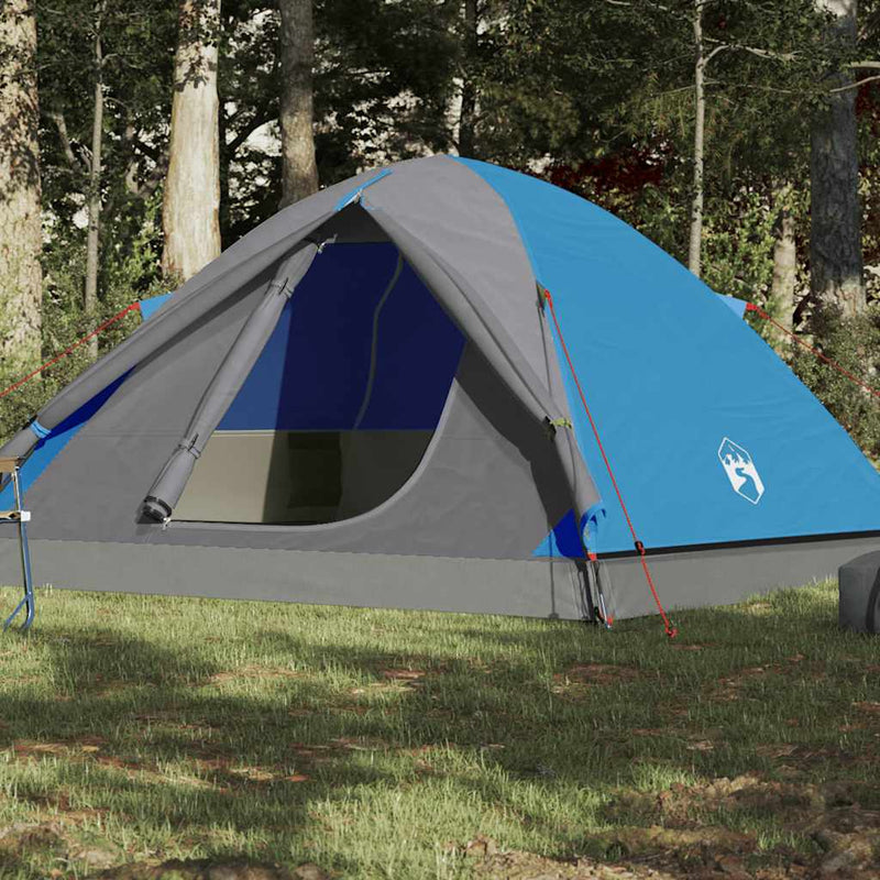 Load image into Gallery viewer, Vidaxl koepeltent 6-persoons waterdicht blauw