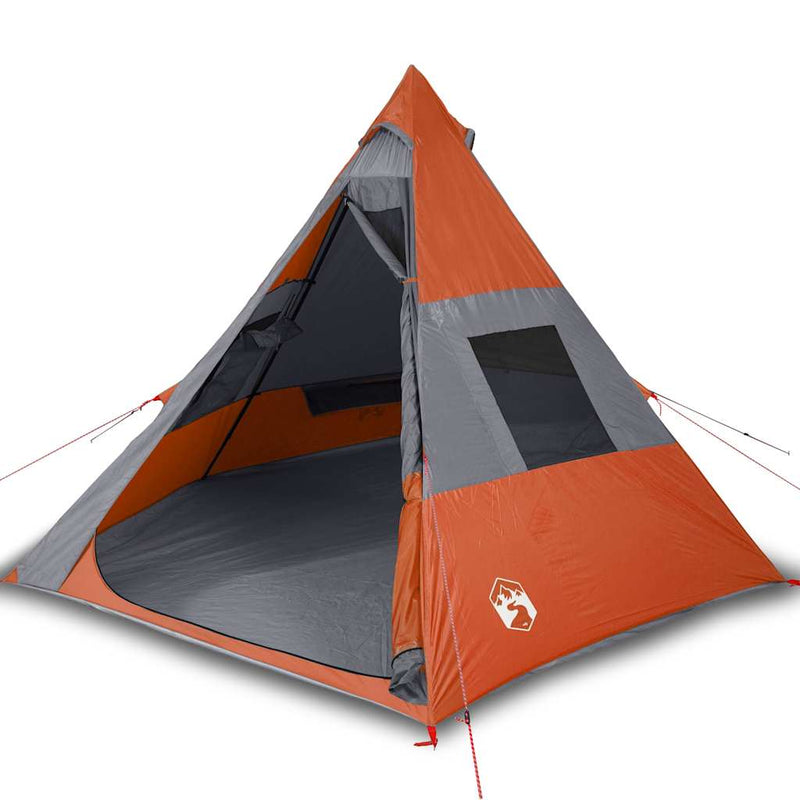 Load image into Gallery viewer, Vidaxl tipitent 7-persoons waterdicht oranje