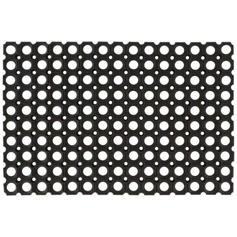 Load image into Gallery viewer, Vidaxl deurmat rechthoekig 60x80 cm rubber