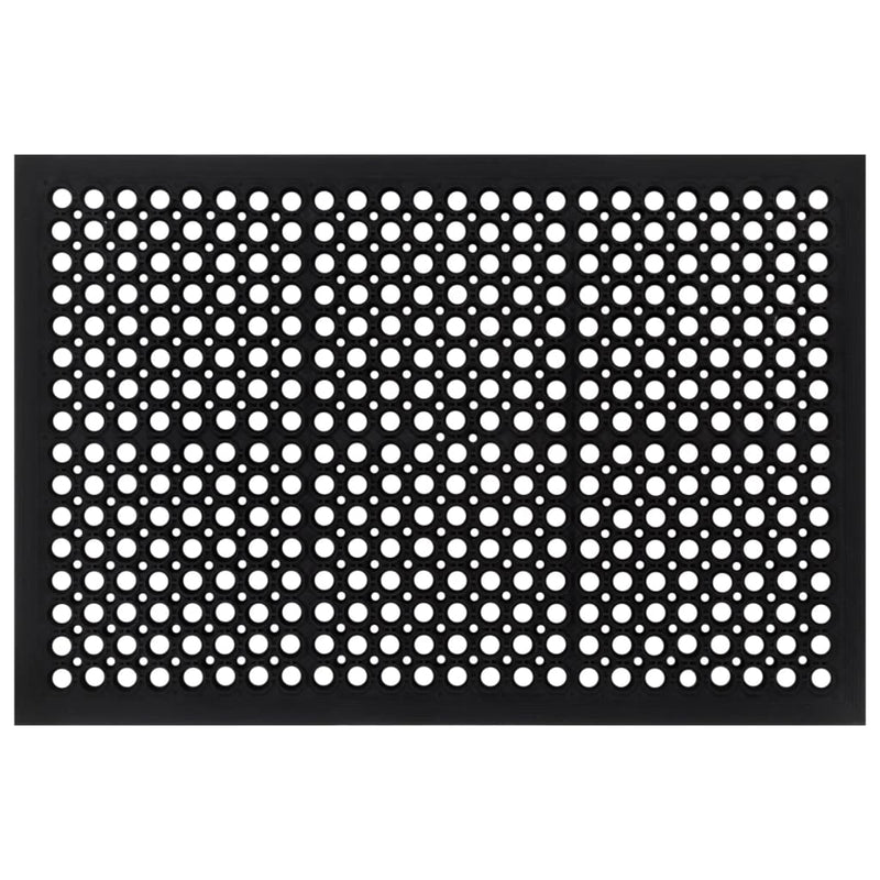 Load image into Gallery viewer, Vidaxl deurmat rechthoekig 60x90 cm rubber