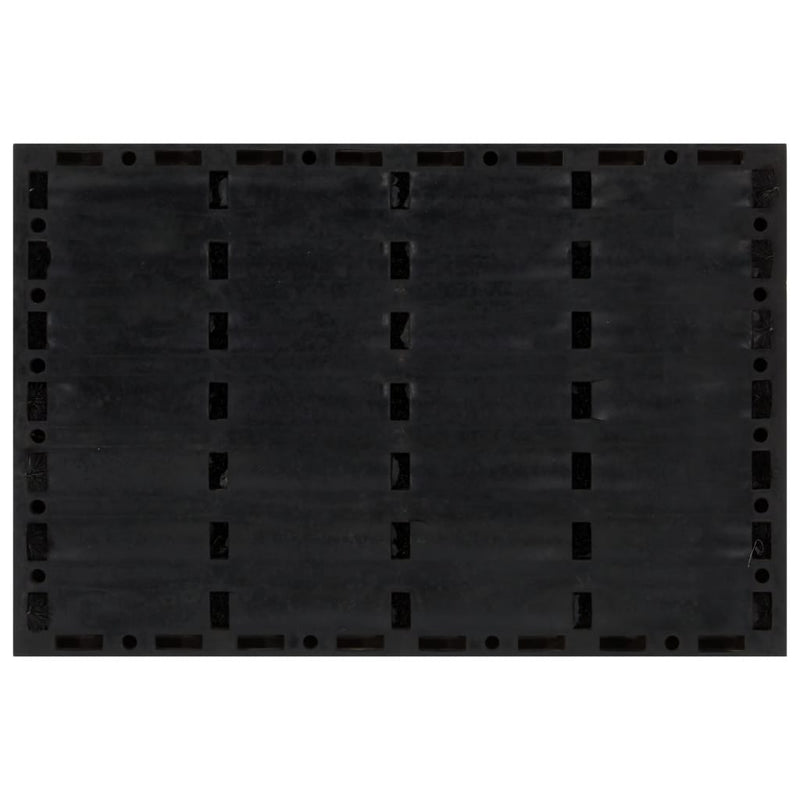 Load image into Gallery viewer, Vidaxl deurmat rechthoekig 40x60 cm rubber en kokosvezel