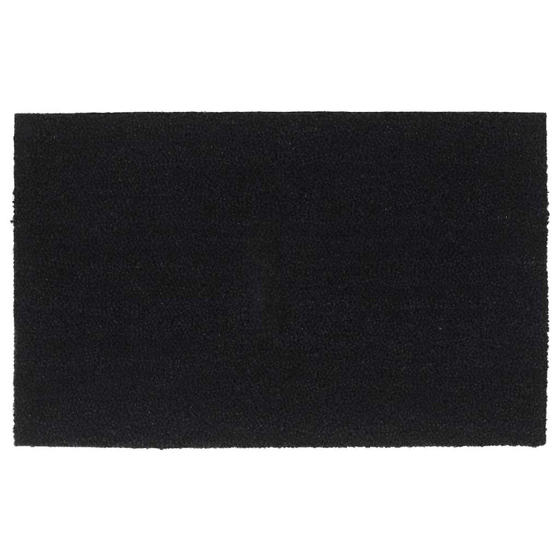 Afbeelding laden in galerijviewer, Vidaxl deurmat 50x80 cm getufte kokosvezel zwart