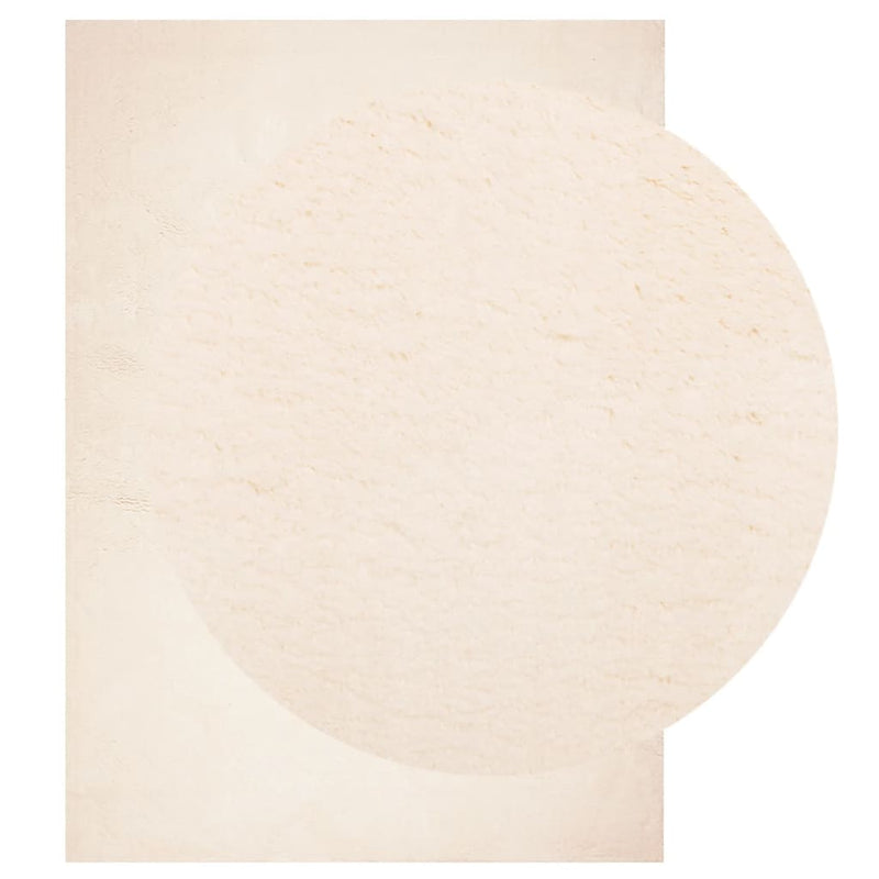 Load image into Gallery viewer, Vidaxl vloerkleed huarte laagpolig zacht wasbaar 120x170 cm beige