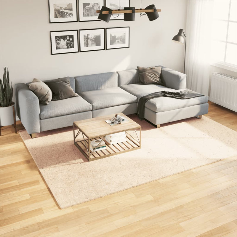 Chargez l'image dans la visionneuse de la galerie, Vidaxl vloerkleed huarte laagpolig zacht wasbaar 200x280 cm beige