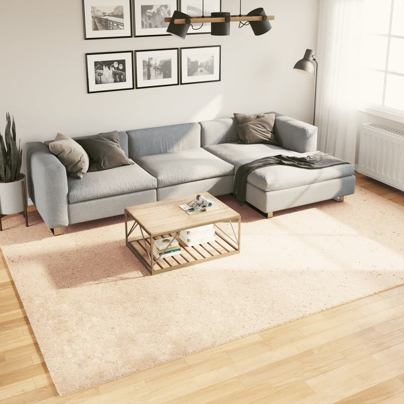 Load image into Gallery viewer, Vidaxl vloerkleed huarte laagpolig zacht wasbaar 240x340 cm beige