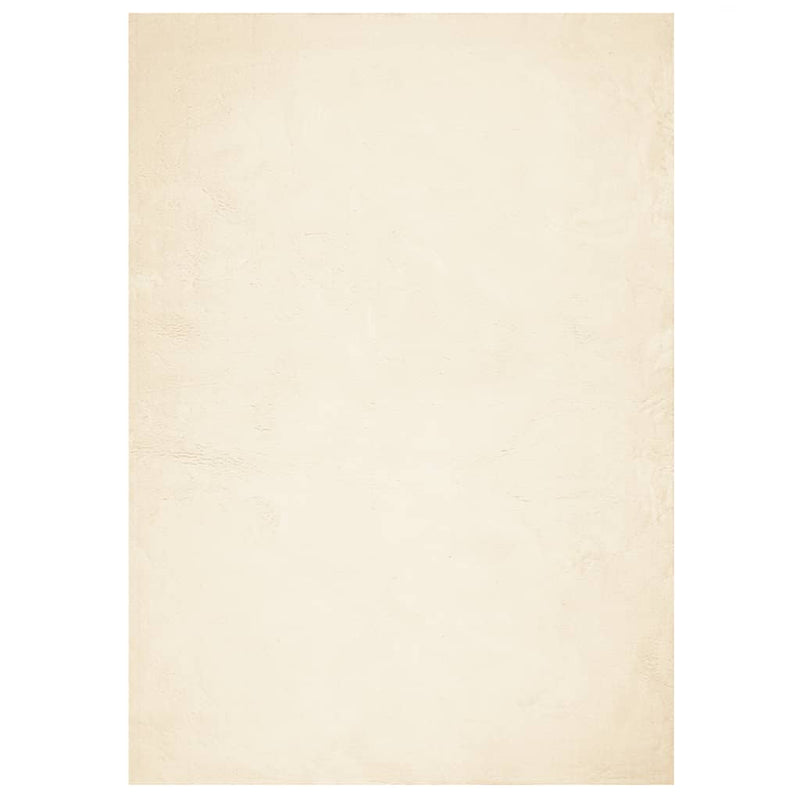 Load image into Gallery viewer, Vidaxl vloerkleed huarte laagpolig zacht wasbaar 140x200 cm crème