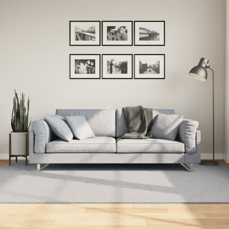 Load image into Gallery viewer, Vidaxl vloerkleed huarte laagpolig zacht wasbaar 160x230 cm grijs