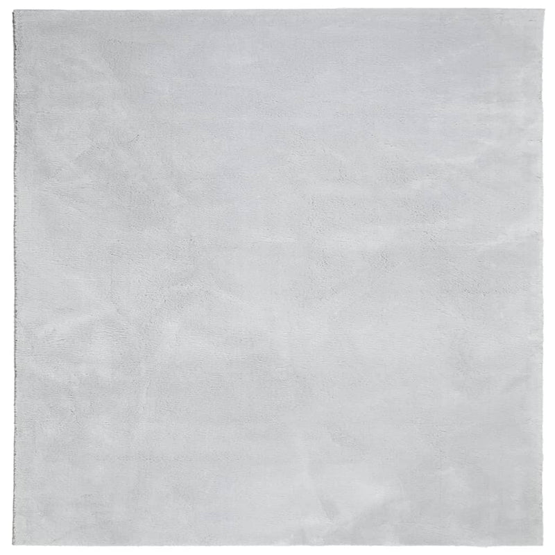 Load image into Gallery viewer, Vidaxl vloerkleed huarte laagpolig zacht wasbaar 200x200 cm grijs