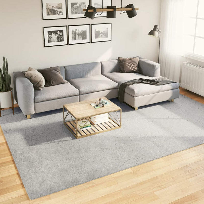 Load image into Gallery viewer, Vidaxl vloerkleed huarte laagpolig zacht wasbaar 240x340 cm grijs