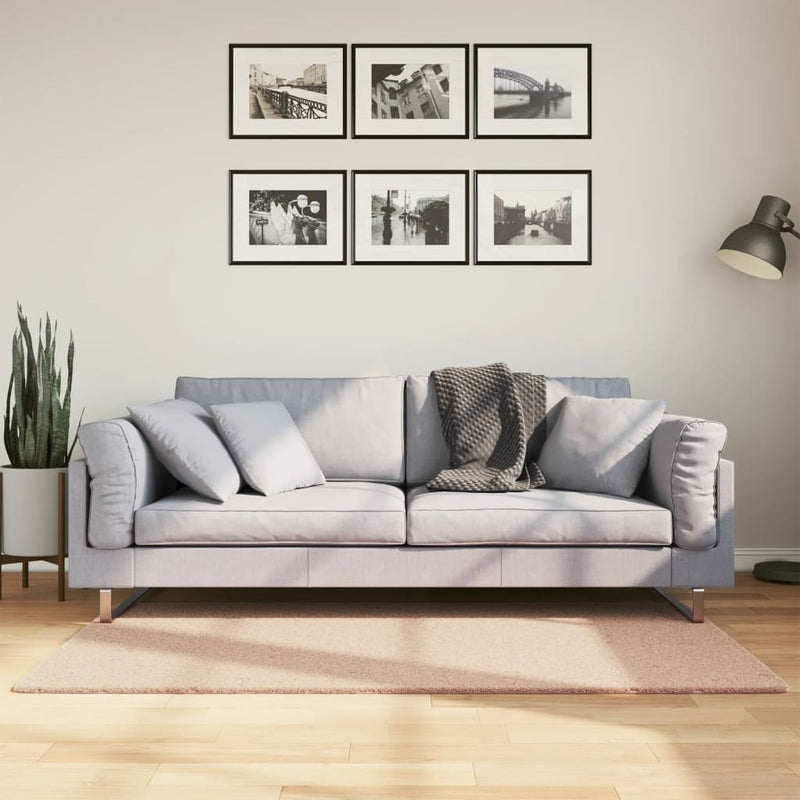 Load image into Gallery viewer, Vidaxl vloerkleed huarte laagpolig zacht wasbaar 80x150 cm roze