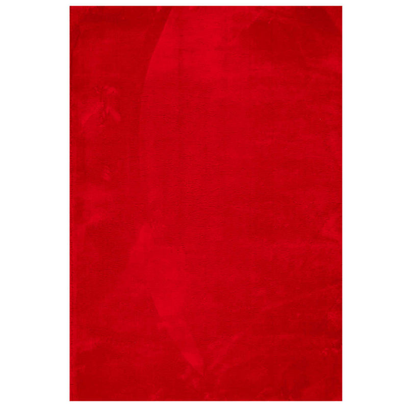 Load image into Gallery viewer, Vidaxl vloerkleed huarte laagpolig zacht wasbaar 120x170 cm rood