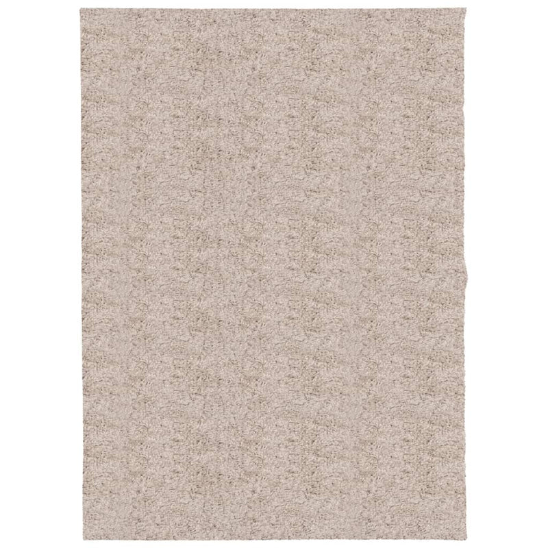 ギャラリービューアに画像をロードする, Vidaxl vloerkleed pamplona shaggy hoogpolig modern 140x200 cm beige