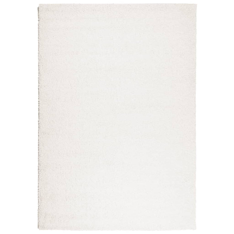 Load image into Gallery viewer, Vidaxl vloerkleed pamplona shaggy hoogpolig modern 140x200 cm crème